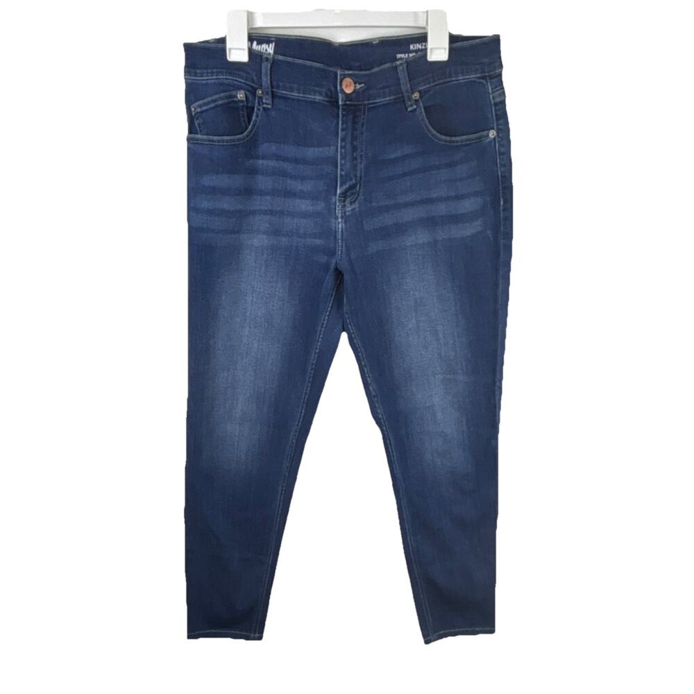 Mugsy Kinzies Jeans 34x30 Men's Blue FLX4NKZ Stretch Classic Normcore Minimalist